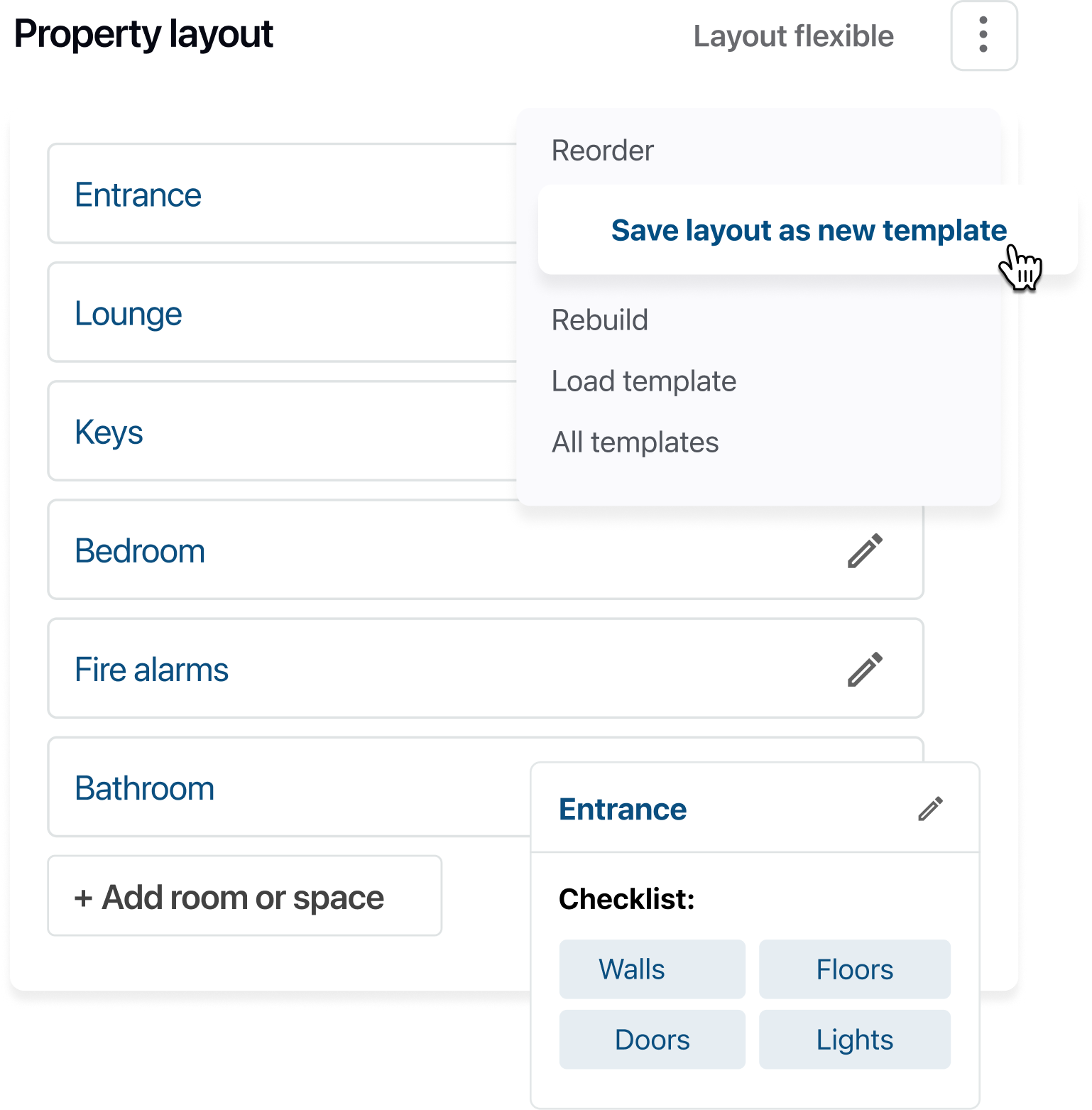 Sign the inspection digitally using your finger